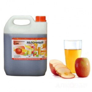 Сок концентрированный яблочный (канистра 5 или 1кг)
