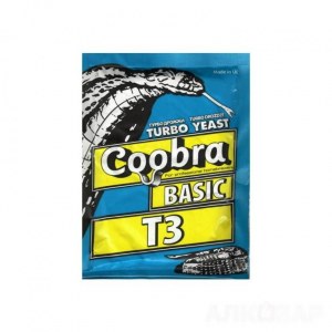 Дрожжи спиртовые Coobra Basic Т3 90г.