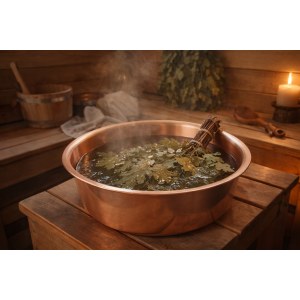 Медный таз 4,5л медный Классический 