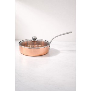 Сковорода медная 245х60 "Американка" с Крышкой Сковорода медная 245х60 "Американка" с Крышкой