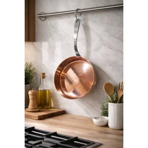 Сковорода медная 245х60 "Американка" с Крышкой Сковорода медная 245х60 "Американка" с Крышкой