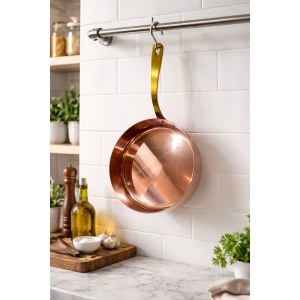 Сковорода медная 245х60 "Американка" первая версия Сковорода медная 245х60 "Американка" первая версия