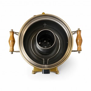 Уфимский комбинированный самовар "Купец" Хохлома