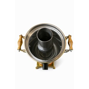 Уфимский комбинированный самовар "Купец" Хохлома