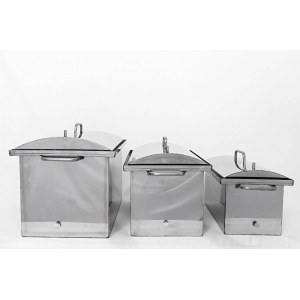 Коптильня с гидрозатвором малая нерж. сталь Прошлая версия