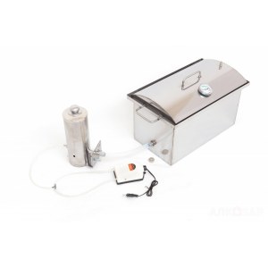 Коптильня с гидрозатвором малая нерж. сталь Прошлая версия