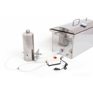 Коптильня с гидрозатвором малая нерж. сталь Прошлая версия