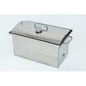 Коптильня с гидрозатвором средняя нерж. сталь Прошлая версия Коптильня с гидрозатвором средняя нерж. сталь Прошлая версия